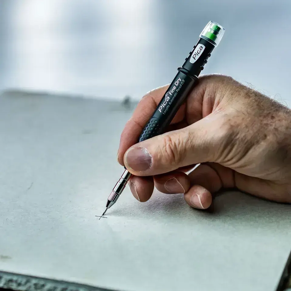 PICA-MARKER 7070 Строительный карандаш автоматический Pica FINE Dry с грифелем 0,9 мм без блистера / 9756 3005 Fplus