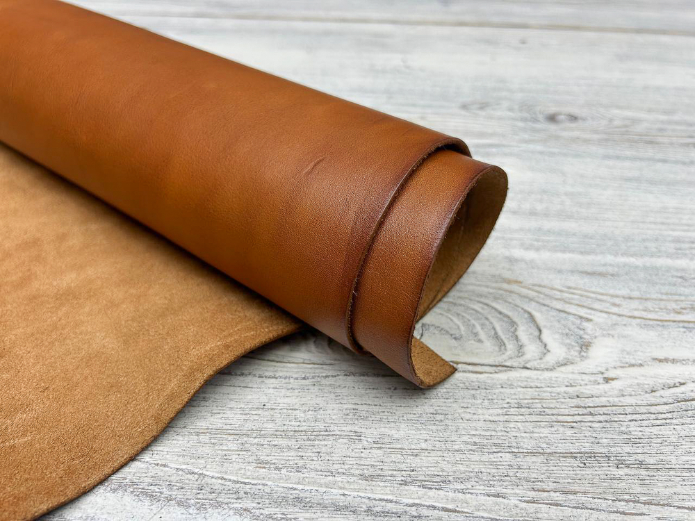 Etrusco Volanato Cognac (1,5-1,7 мм), цв. Коричневый, натуральная кожа