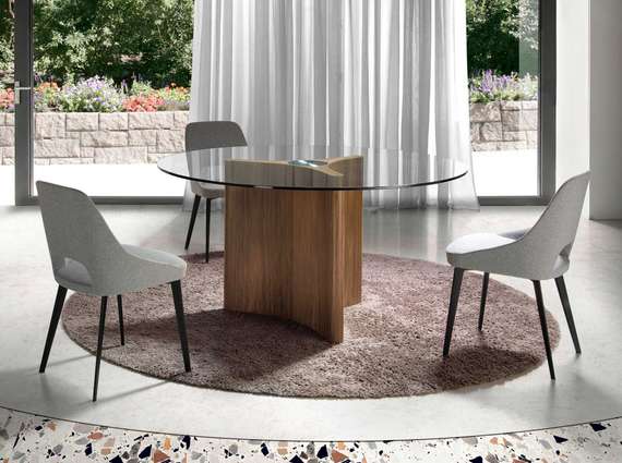 Круглый обеденный стол MI1706B