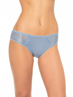 Трусики-слипы с декоративными вставками из кружева (Размер: XL) (Цвет: грязно-розовый)