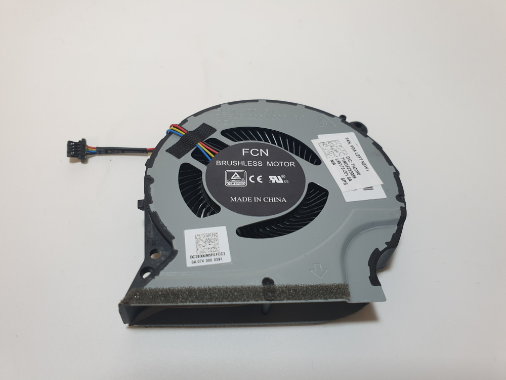 Вентилятор для HP 15-CX GPU, L65175-001