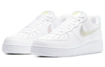 Nike Air Force 1 "Iridescent Pixel" synthetic leather lightweight wear-resistant non-slip low-top sneakers men's white