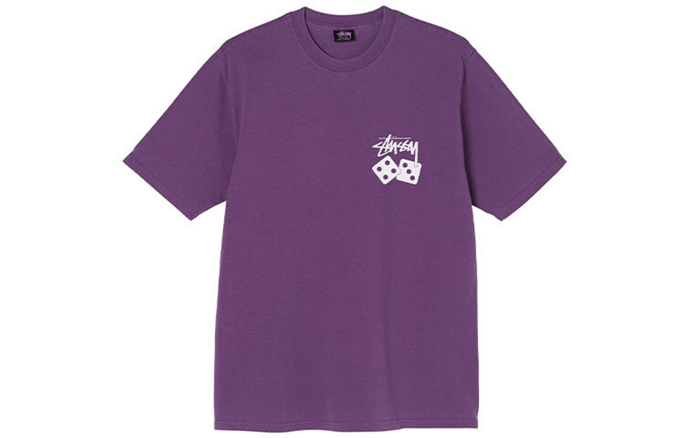 Футболки Stussy Dice Pigment Dyed Tee Logo T, 1904721