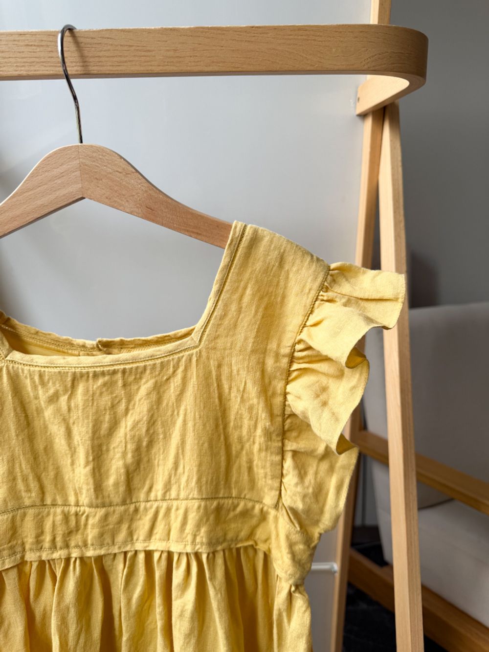 Льняное платье Bonpoint , 140