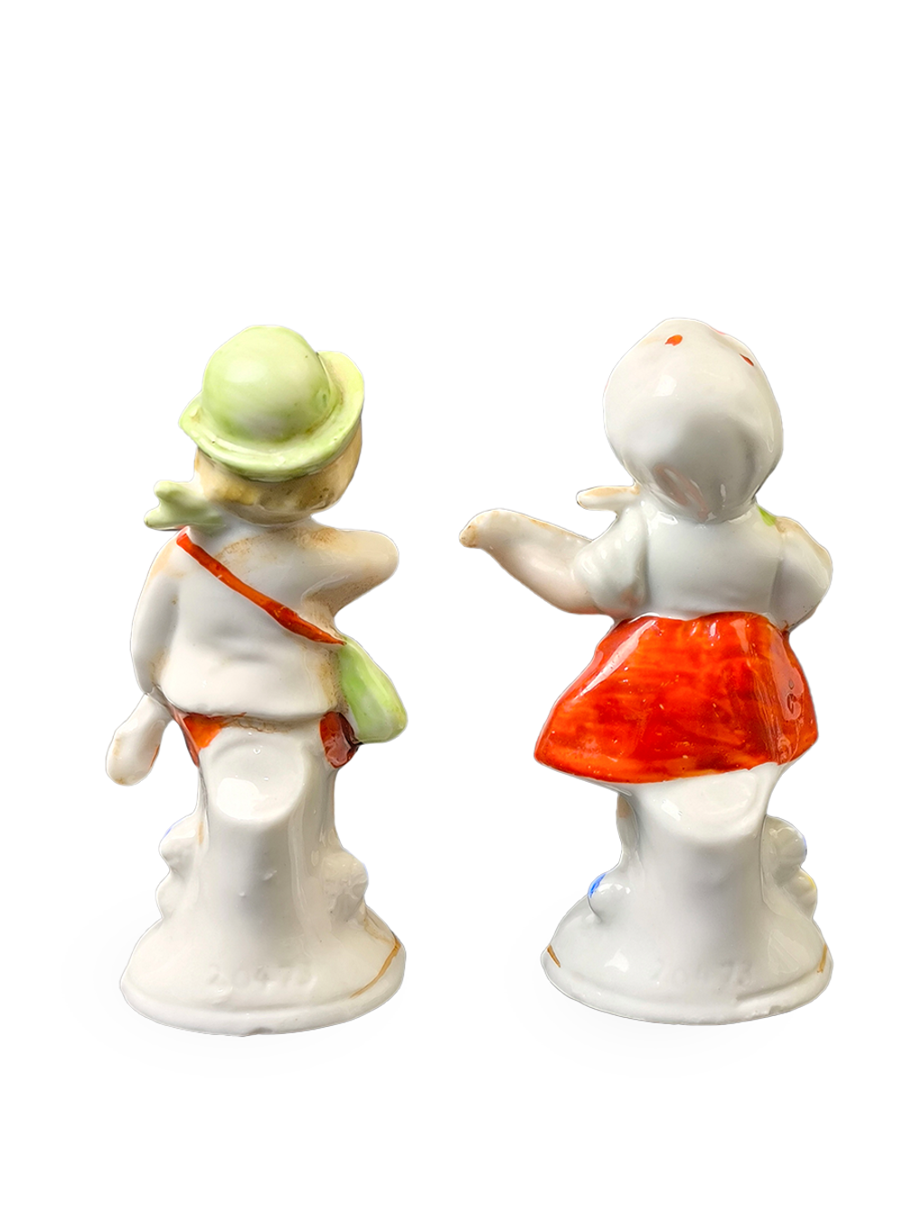 Пара статуэток (миниатюр) "Мальчик и девочка" Германия