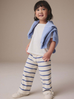 Легинсы широкие для девочки Next E94-349, Молочный