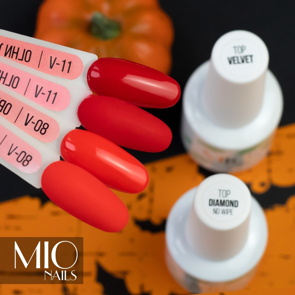 Гель-лак MIO NAILS V-08. Обжигающий Рио, 8мл.