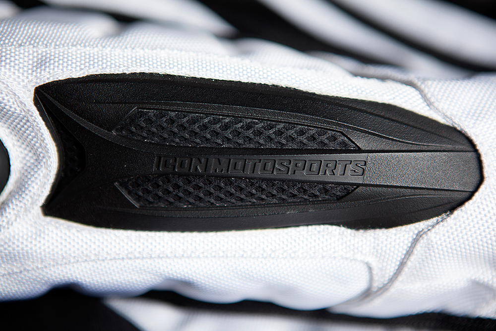 Мотокуртка - ICON OVERLORD RESISTANCE (текстиль, белая)