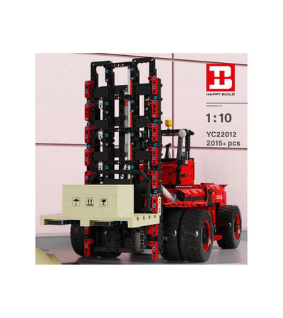 Радиоуправляемый конструктор RCM тяжёлый вилочный погрузчик (2015 деталей)
