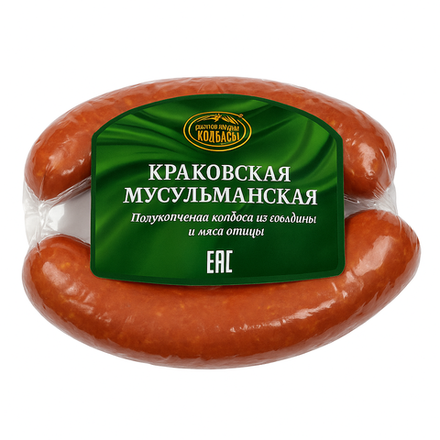 Колбаса Краковская Красноярские Колбасы вес