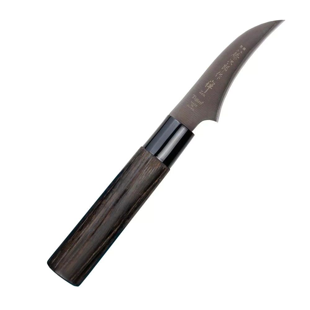 Tojiro - Нож для очистки кожи Zen Black 7 см. / артикул   FD-1560  / GTIN 4960375185602