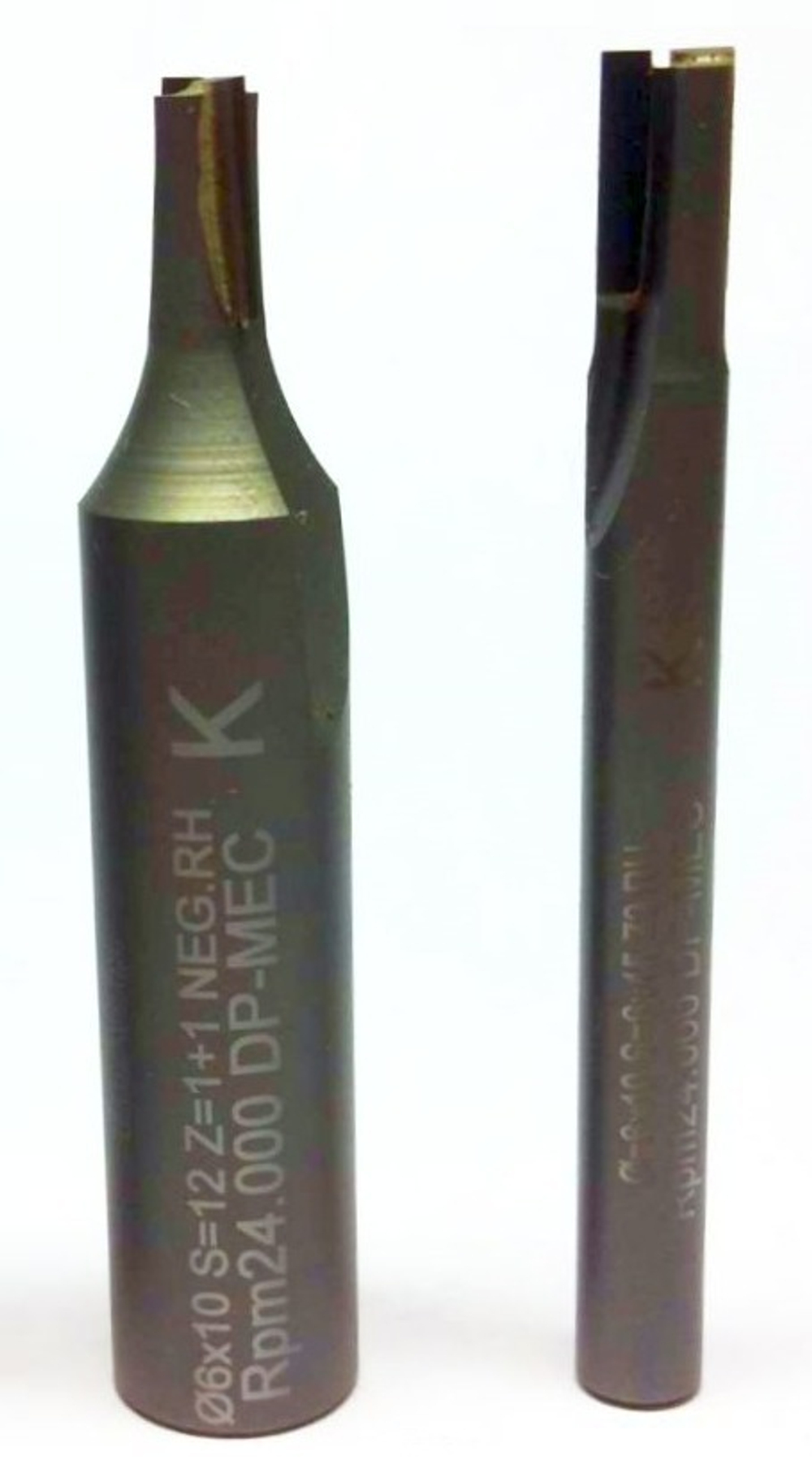 PCD фреза пазовая D.10x20 S.10x40 Z=2 RH