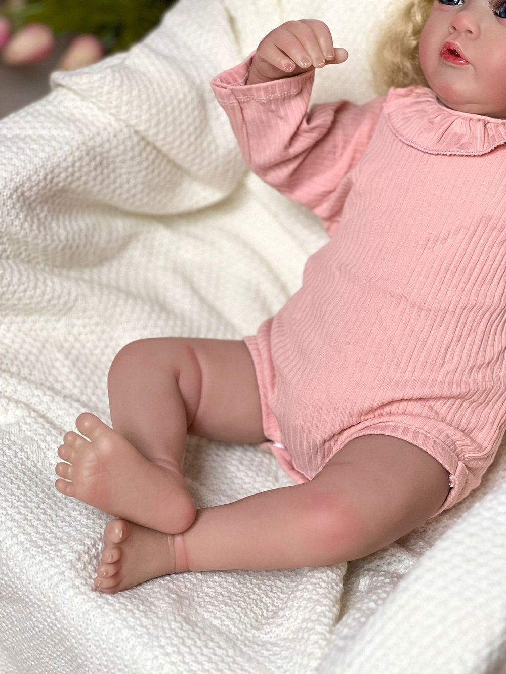 Кукла Реборн мягконабивная 60см (FA-954)