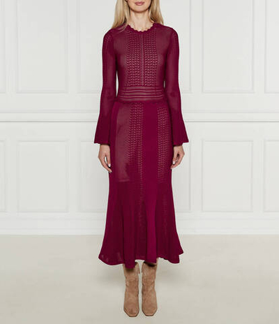 Платье TWINSET - бордовый(242TP3050)