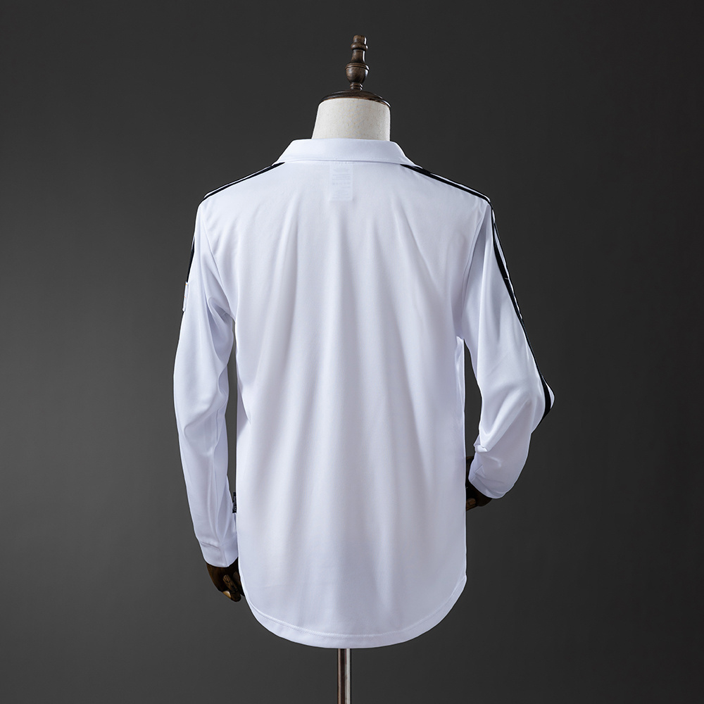 Заказать в Москве домашнюю ретро-форму «Реал Мадрид» с длинными рукавами 02/03