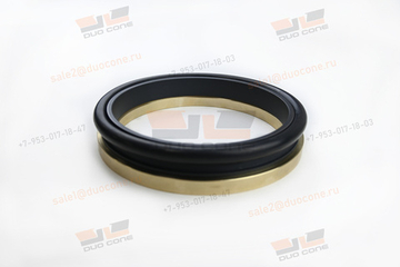 Уплотнение плавающее двойное коническое УПДК К17-А8 БР1 ГТС 1/ 2 (181x148x13.5) бронзовое кольцо