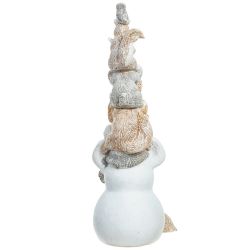 GAEM Фигурка декоративная "Снеговик", L9 W10 H26 см