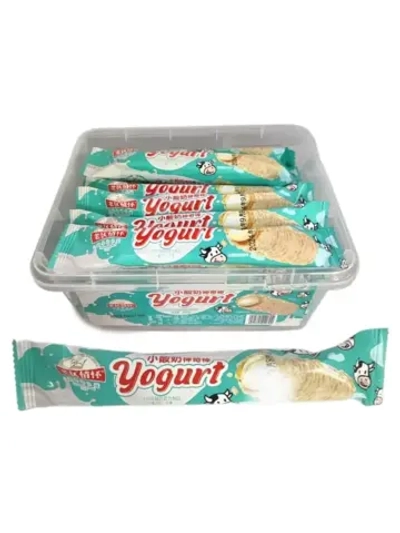 Печенье хрустящие трубочки со вкусом йогурта 25 г * 20 шт