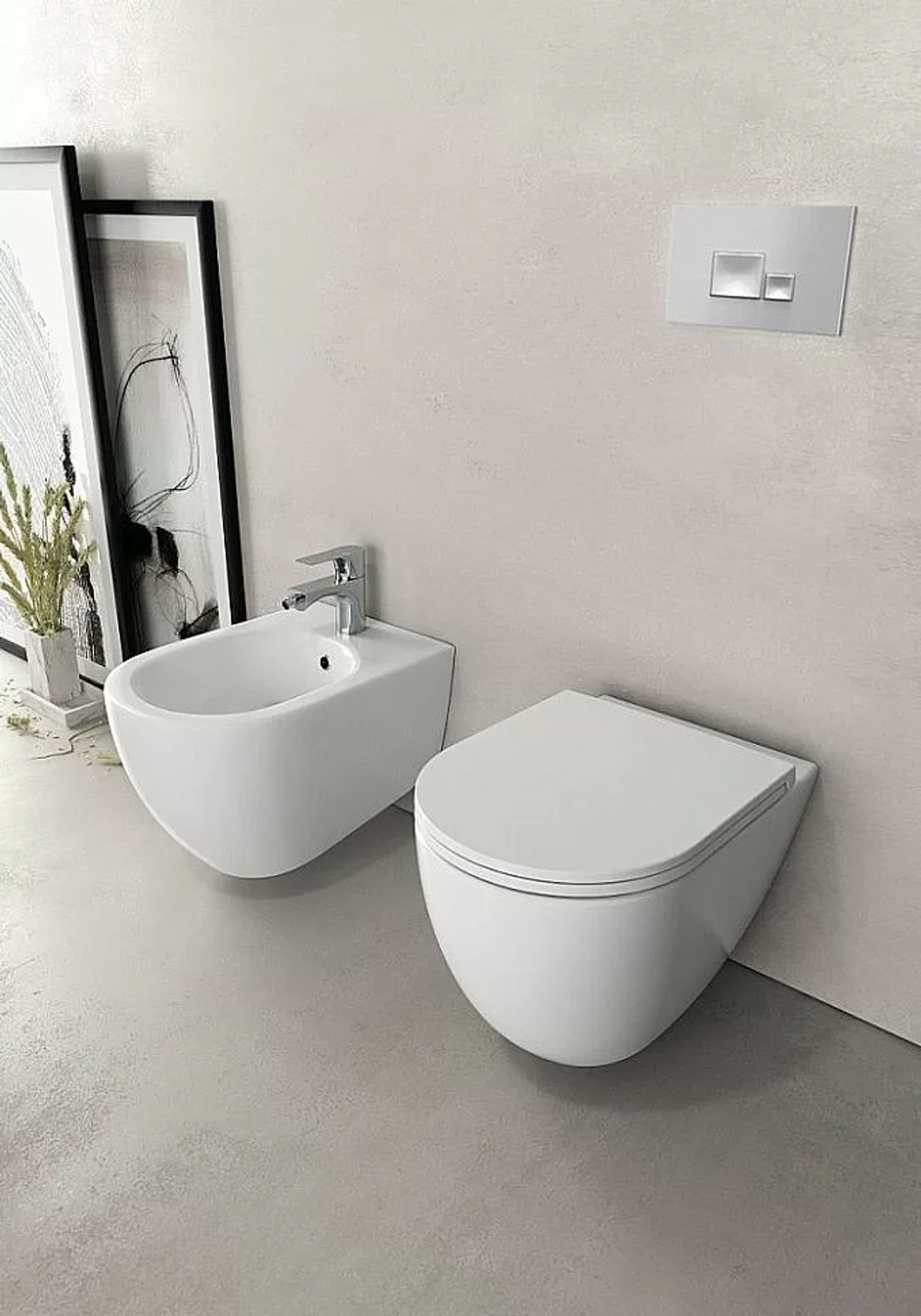 Унитаз подвесной Isvea Infinity 10NF02001SV белый, безободковый