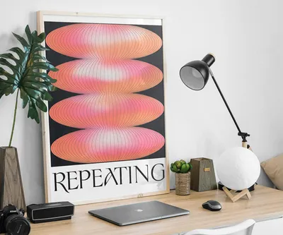 Постер на холсте Repeating