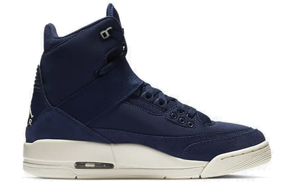 Кроссовки Jordan Air Jordan 3 Retro Explorer Xx Midnight Navy Light Cream (Женская размерная сетка)