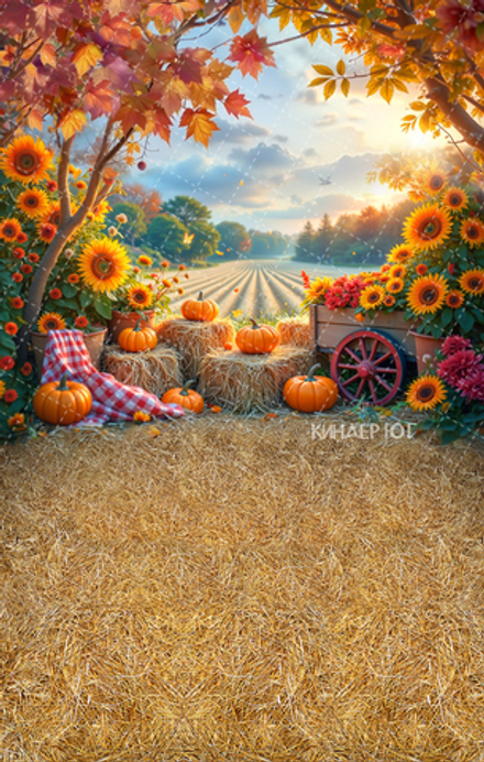 Фотофон "Осенний пейзаж" арт. ФФ906-51