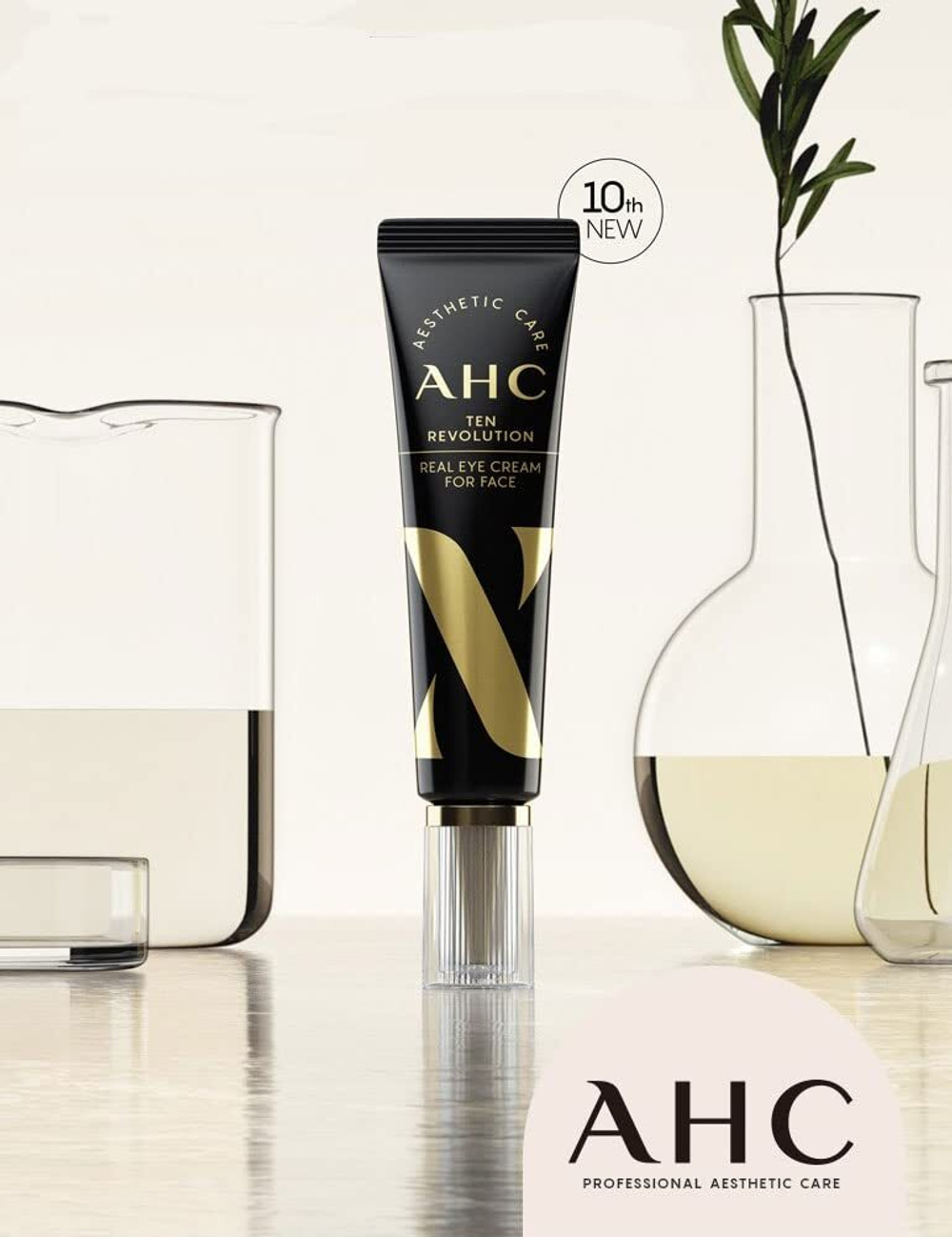 Крем для век антивозрастной с эффектом лифтинга AHC Ten revolution real eye cream for face, 30 мл