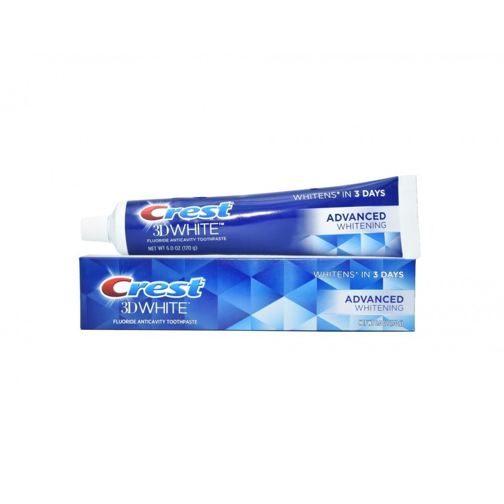 Crest 3D White Advanced Whitening Fluoride Toothpaste