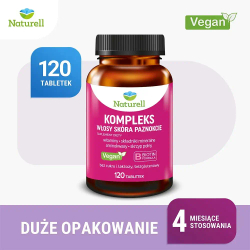 Naturell - Комплекс для ногтей и кожи волос, 120 таблеток