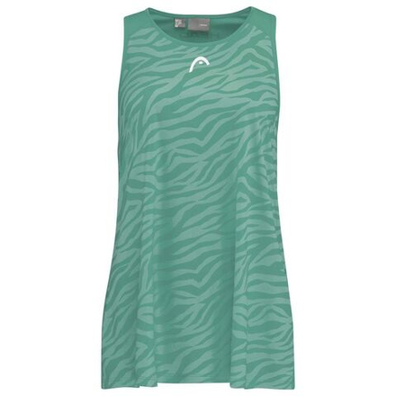 Женский топ теннисный Head Agility Tank Top W - зеленый