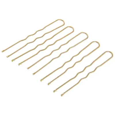 Шпильки для волос 50шт «Классика», цвет золото 4,5см