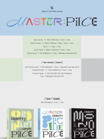 Альбом CRAVITY - MASTER:PIECE 5th Mini Album RANDOM Version