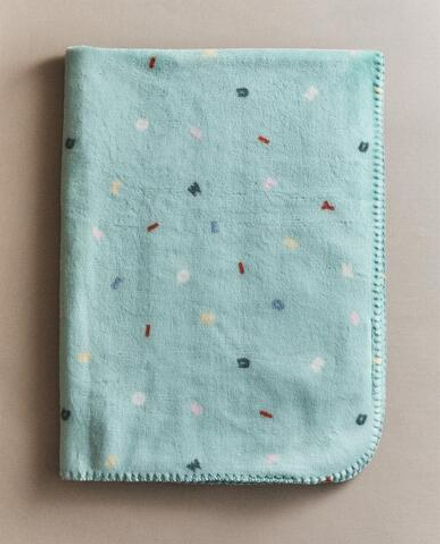 ZARA HOME ДЕТСКИЙ ФЛИСОВЫЙ ПЛЕД МИККИ И МИННИ ©DISNEY, РАЗНОЦВЕТНЫЙ