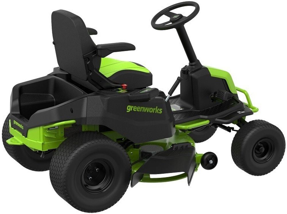 Трактор садовый GC82LT107 аккумуляторный Greenworks Арт. 7404507, 82V, без АКБ и ЗУ