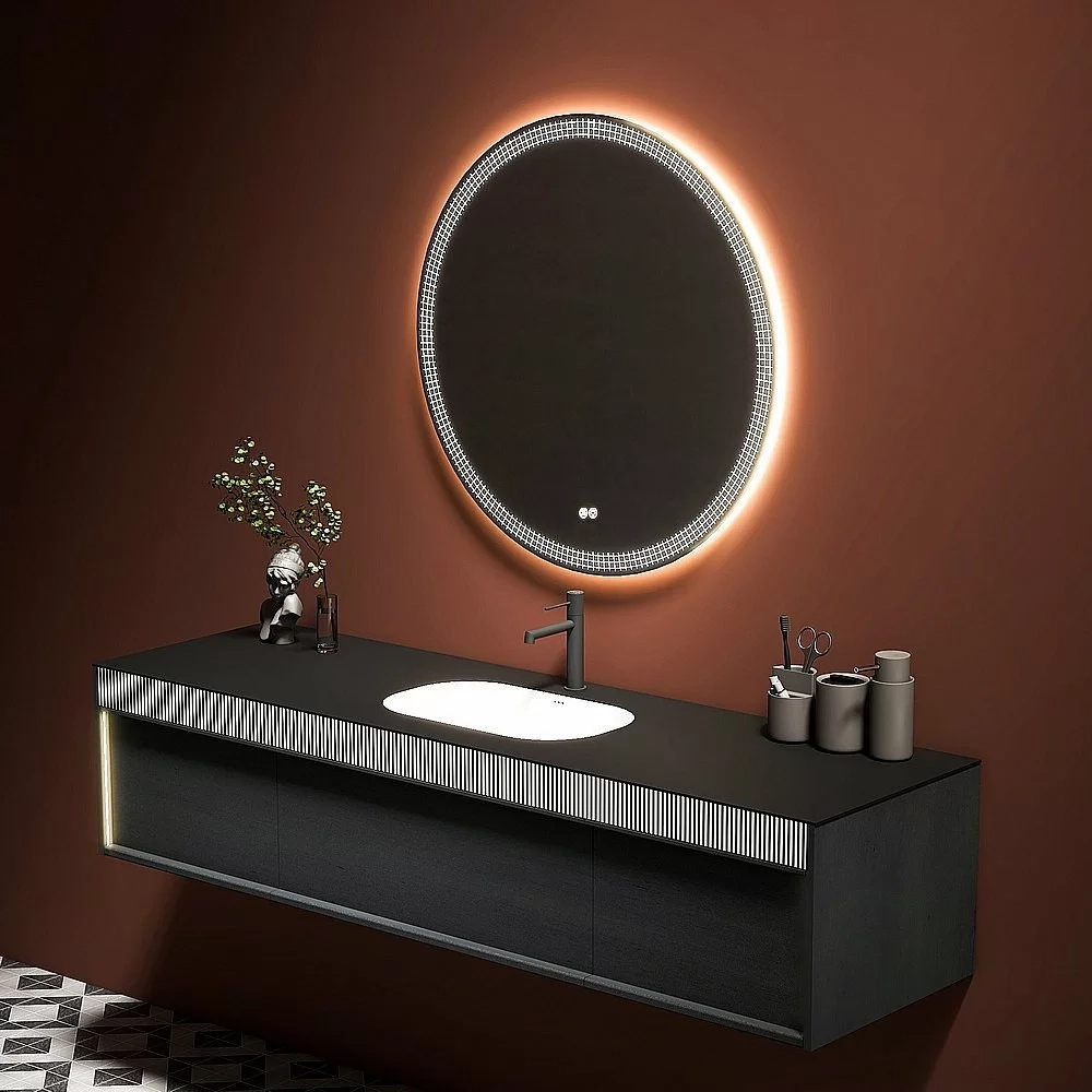 Тумба с раковиной Black&White Universe U950.1600 матовый античный серый