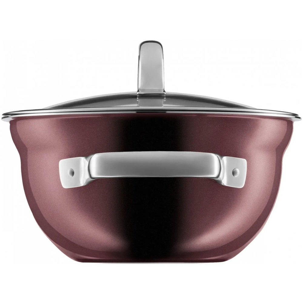 WMF Кастрюля Fusiontec Mineral 24 см 4 л розовый кварц