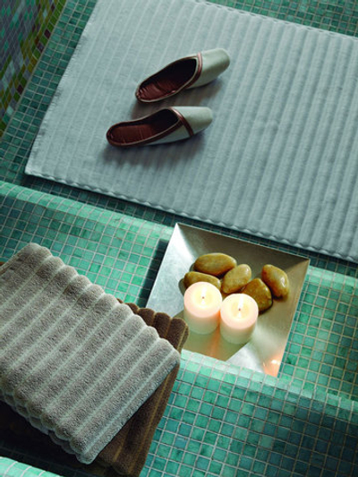 Полотенце 30х145 Hamam Long Islasnd синее