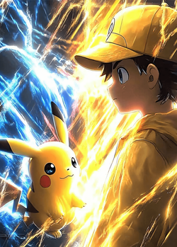 Картина на стену на металле от MetallSubArt "Покемон"