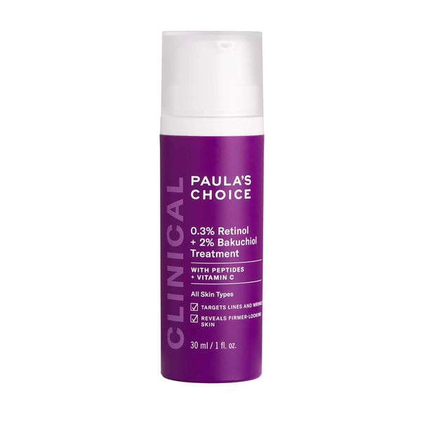 Paulas Choice 0.3 Retinol +2\% bakuchiol treatment