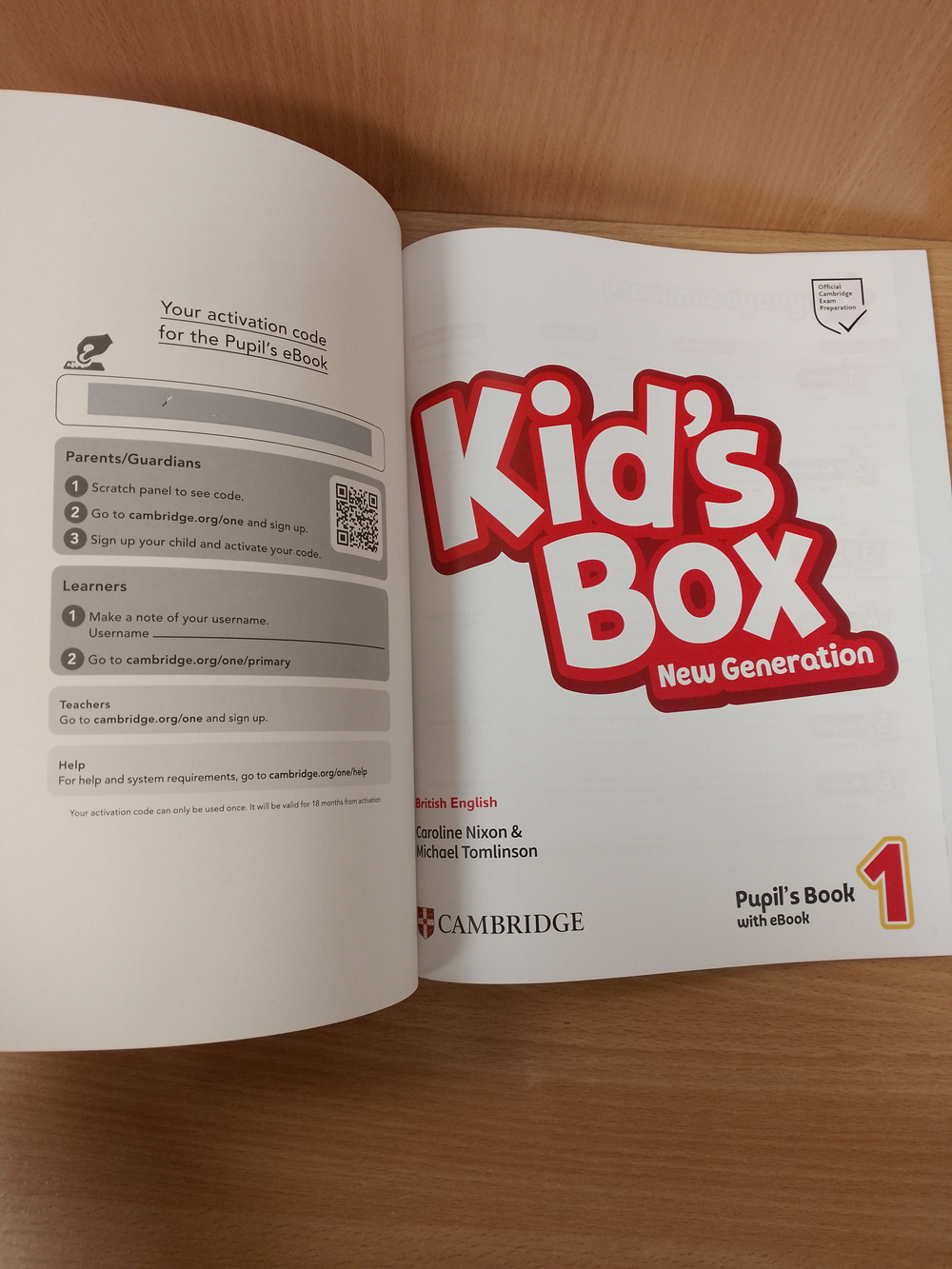 Kid's Box New Generation Level 1 Pupil's Book with eBook