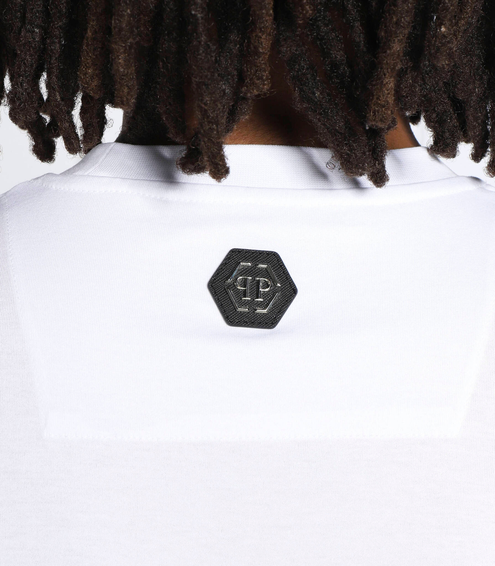 футболка Philipp Plein - белый(MTK5633 PJY002N)