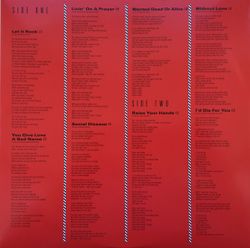 Bon Jovi. Slippery When Wet (LP). Бон Джови