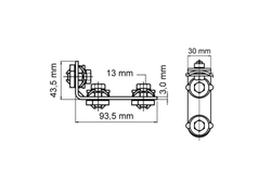 RapidRail Уголки 90° в сборе