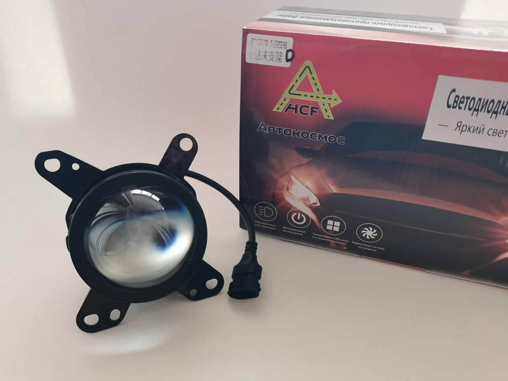 2 j37-4 ПТФ один режим Lancer 10 дорест 2 дюйма