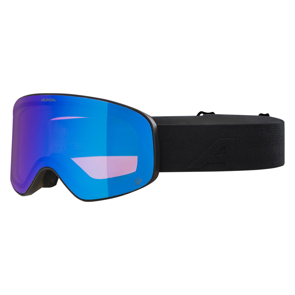 2025 Маска ALPINA Ladis S Q(M) Black Matt/Q Blue кат. 2