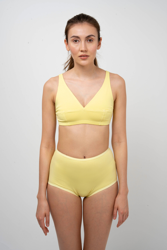 Геометричный бралетт №12 на широких лямках | + цвета