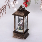 Сувенир с подсветкой «Фонарь с сказочным гостем» 5,3*5,3*12,5 см