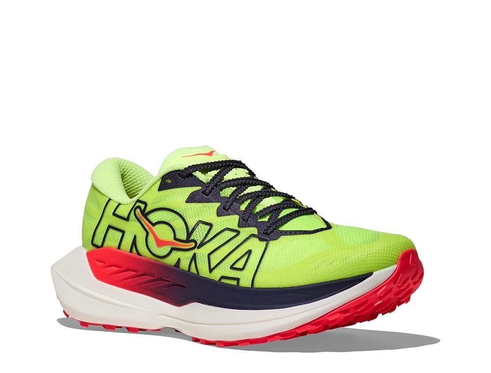 Мужские беговые кроссовки Hoka Rocket X Trail M лимонно-красные