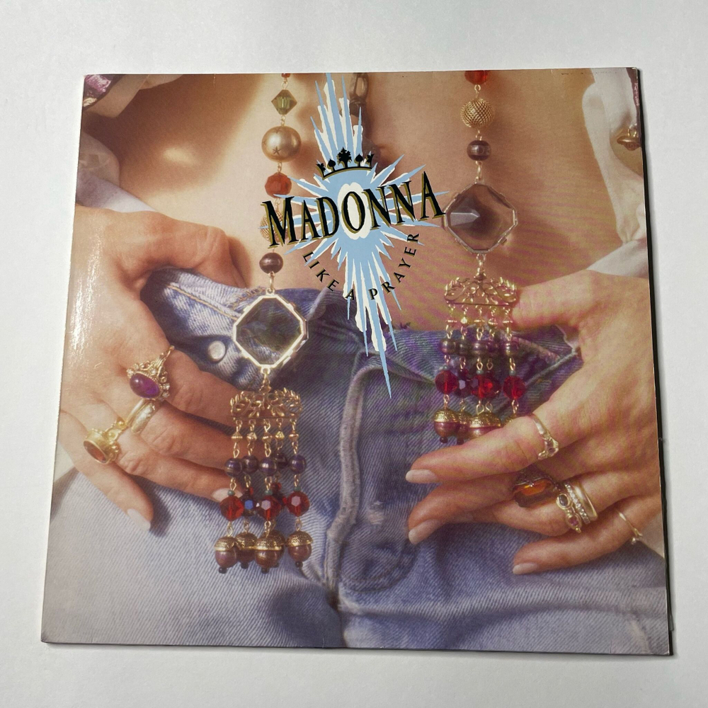 Винтажная виниловая пластинка LP Madonna Like A Prayer (Germany 1989) Express Yourself