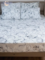 Простынь 1,5 спальная 150х215 см 100% хлопок